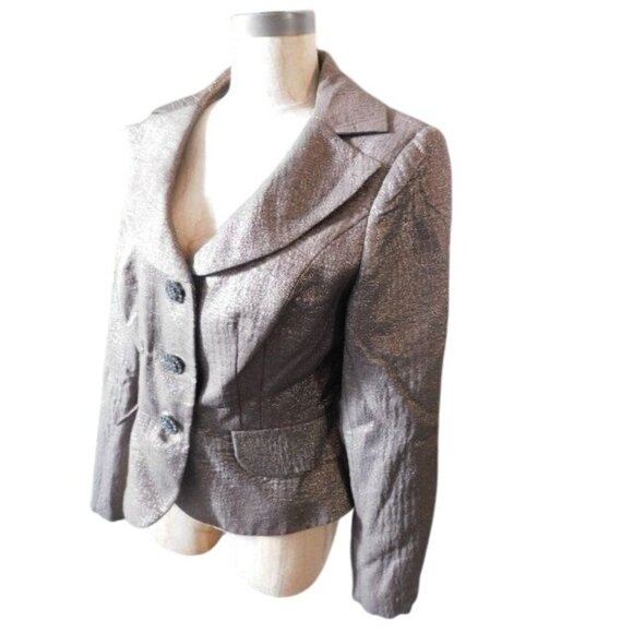 Kay Unger Size 10 Designer 2 Piece Dressy Formal Designer Suit - Picture 4 of 6